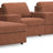 Modmax 5-Piece Pit Sectional (Color: Spice)