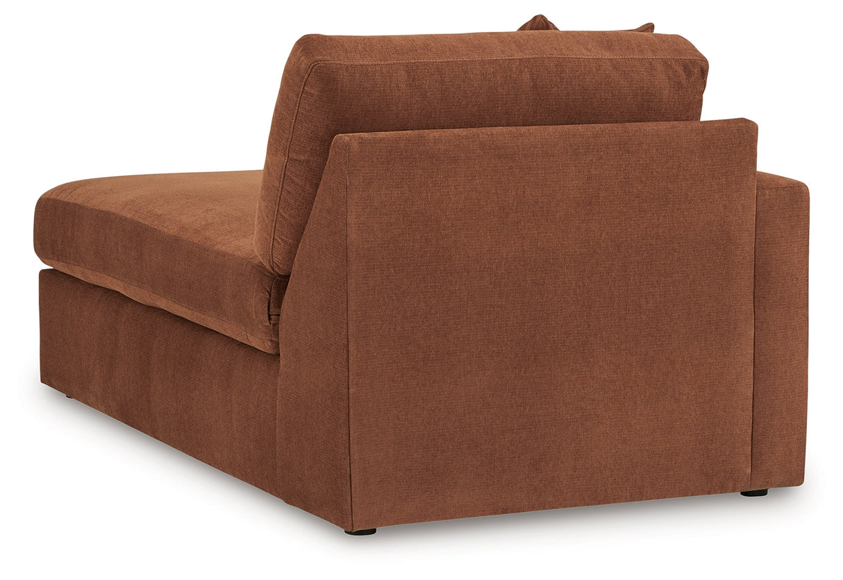 Modmax 5-Piece Sectional with Chaise (Color: Spice, Sectional Orientation: Left Arm Facing)