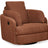 Modmax Swivel Glider Recliner (Color: Spice)