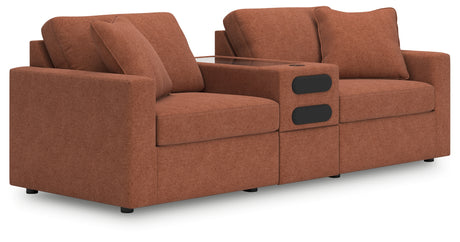 Modmax 3-Piece Sectional (Color: Spice)