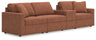 Modmax 4-Piece Sectional (Color: Spice)