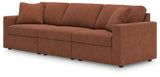 Modmax 3-Piece Sectional (Color: Spice)