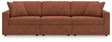Modmax 3-Piece Sectional (Color: Spice)