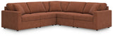 Modmax 5-Piece Sectional (Color: Spice)