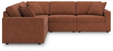 Modmax 5-Piece Sectional (Color: Spice)