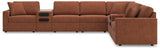 Modmax 8-Piece Sectional (Color: Spice)