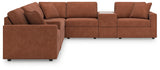 Modmax 8-Piece Sectional (Color: Spice)