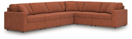 Modmax 6-Piece Sectional (Color: Spice)