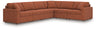 Modmax 6-Piece Sectional (Color: Spice)