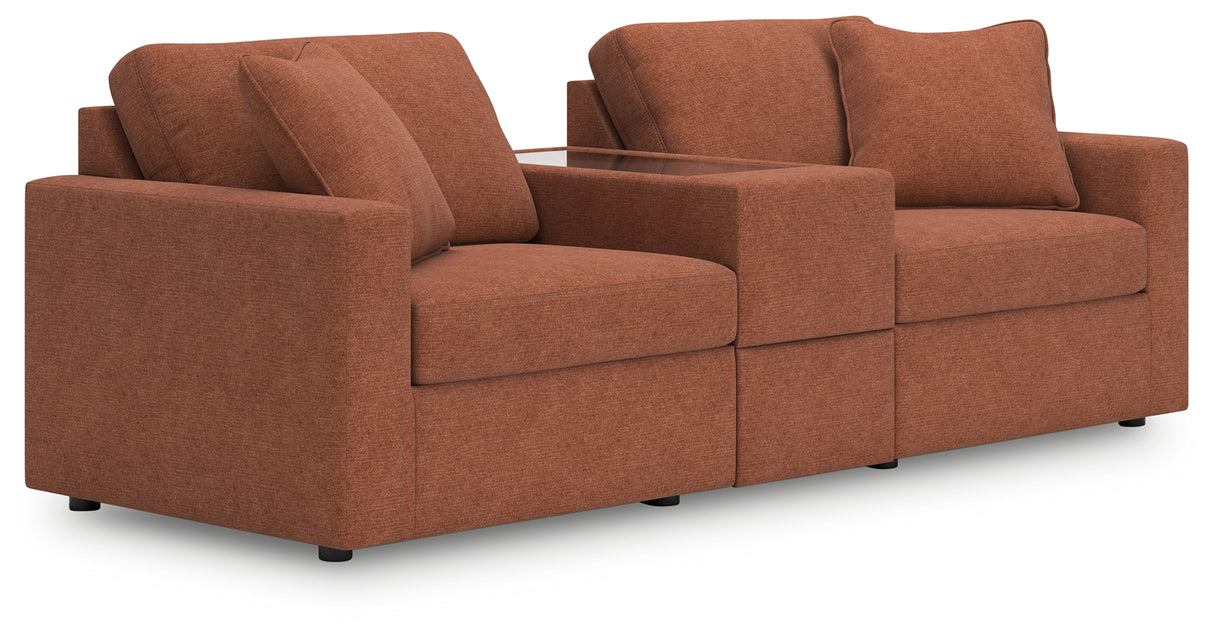 Modmax 3-Piece Sectional (Color: Spice)