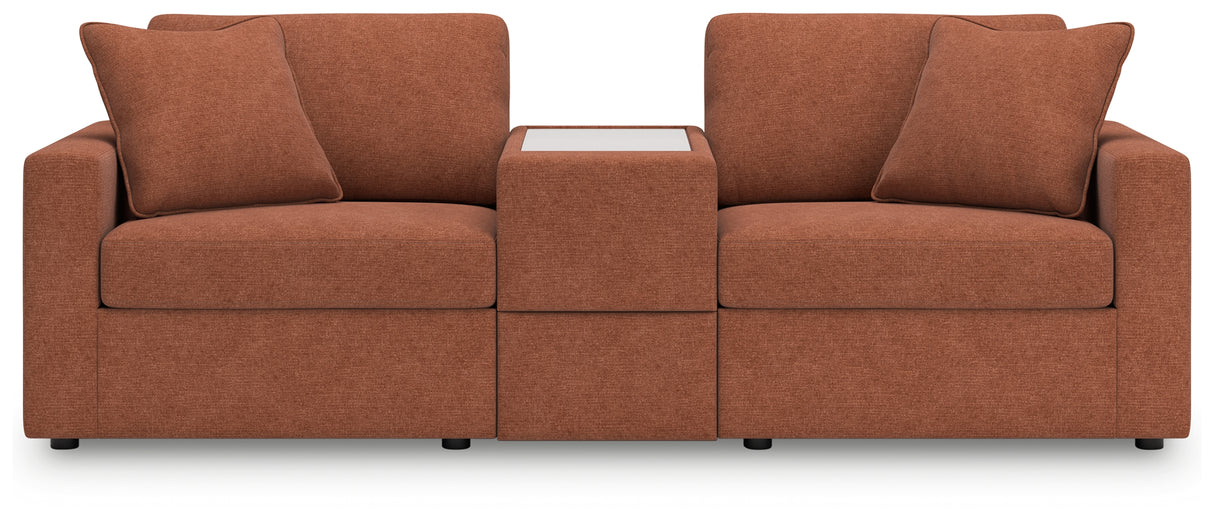 Modmax 3-Piece Sectional (Color: Spice)