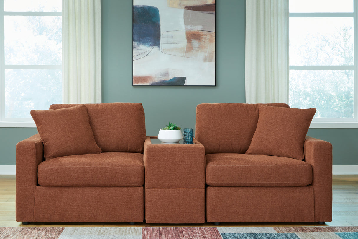 Modmax 3-Piece Sectional (Color: Spice)