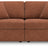 Modmax 2-Piece Sectional (Color: Spice)