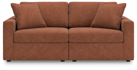 Modmax 2-Piece Sectional (Color: Spice)