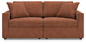 Modmax 2-Piece Sectional (Color: Spice)