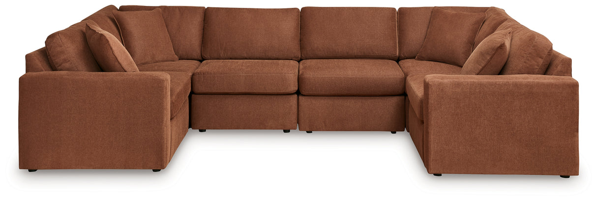 Modmax 6-Piece Sectional (Color: Spice)