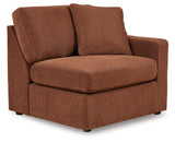 Modmax 8-Piece Sectional with Audio System and Chaise (Color: Spice, Sectional Orientation: Left Arm Facing)