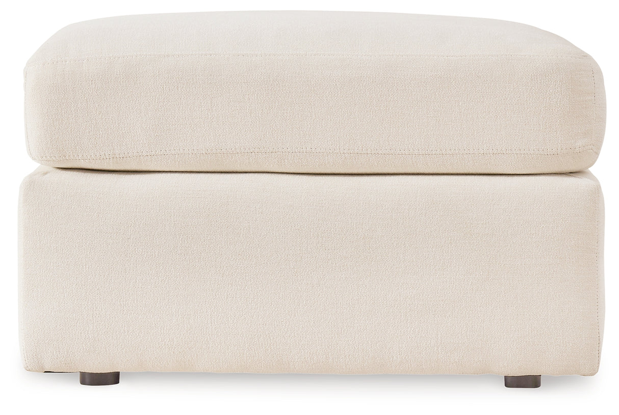 Modmax Oversized Accent Ottoman (Variation Color: Oyster)