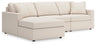 Modmax 3-Piece Sectional with Chaise (Color: Oyster, Sectional Orientation: Left Arm Facing)