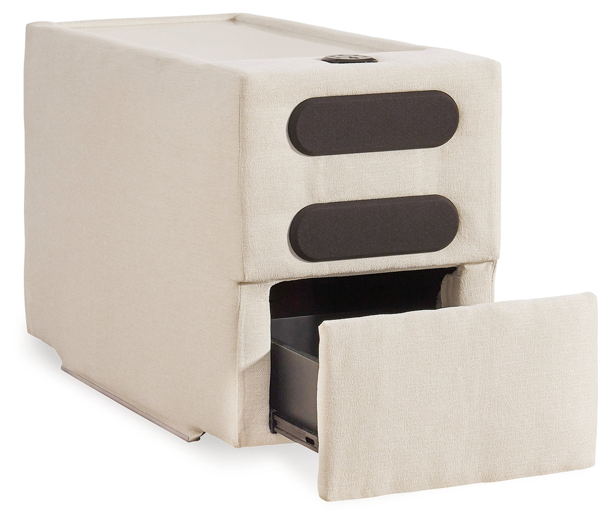 Modmax 8-Piece Sectional with Ottoman (Console with Audio System, Armless Chair, Armless Chair, Armless Chair, Left-Arm Facing Corner Chair, Wedge, Oversized Accent Ottoman, Oversized Accent Ottoman)