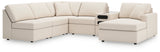 Modmax 6-Piece Sectional with Chaise (Color: Oyster, Sectional Orientation: Right Arm Facing)