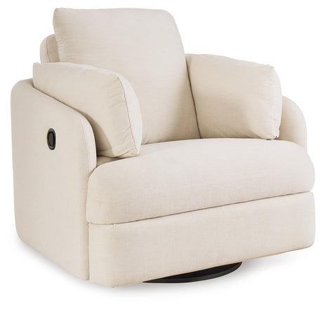 Modmax Swivel Glider Recliner (Color: Oyster)