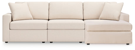 Modmax 3-Piece Sectional with Chaise (Color: Oyster, Sectional Orientation: Right Arm Facing)