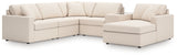 Modmax 6-Piece Sectional with Chaise (Color: Oyster, Sectional Orientation: Right Arm Facing)