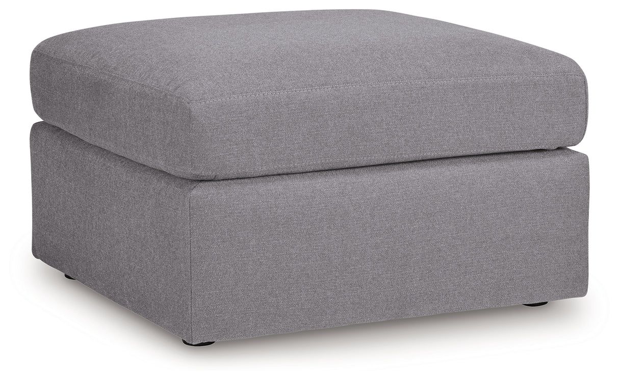 Modmax Oversized Accent Ottoman (Color: Granite)