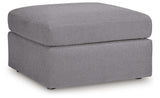 Modmax Oversized Accent Ottoman (Color: Granite)