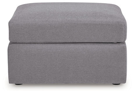 Modmax Oversized Accent Ottoman (Color: Granite)