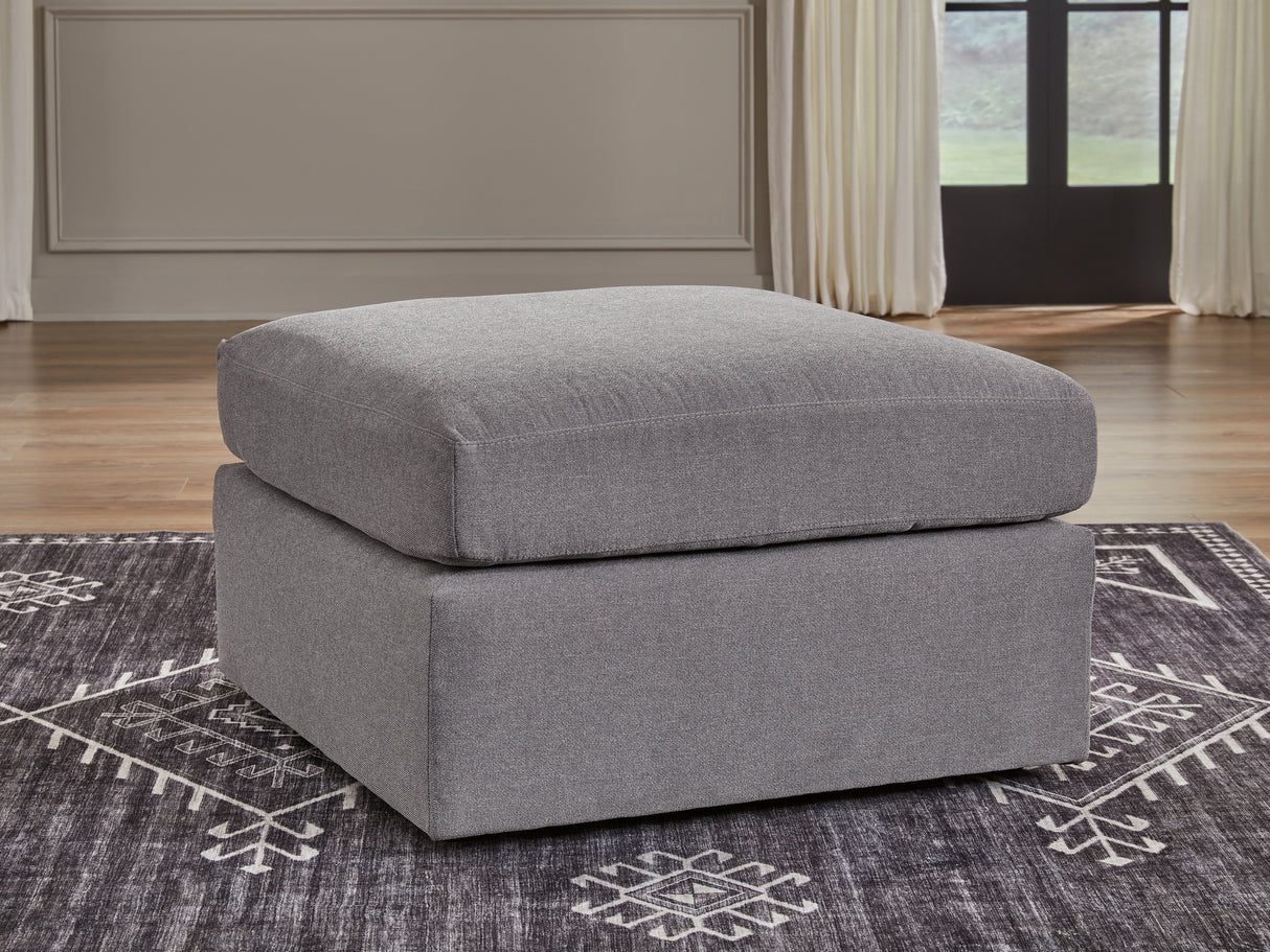 Modmax Oversized Accent Ottoman (Variation Color: Granite)