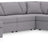 Modmax 8-Piece Sectional with Audio System and Chaise (Color: Granite, Sectional Orientation: Left Arm Facing)
