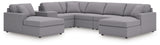 Modmax 7-Piece Sectional (Color: Granite)