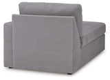 Modmax 5-Piece Sectional with Chaise (Color: Granite, Sectional Orientation: Right Arm Facing)