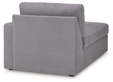 Modmax 5-Piece Sectional with Chaise (Color: Granite, Sectional Orientation: Right Arm Facing)