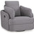 Modmax Swivel Glider Recliner (Color: Granite)