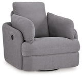 Modmax Swivel Glider Recliner (Color: Granite)
