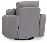 Modmax Swivel Glider Recliner (Color: Granite)