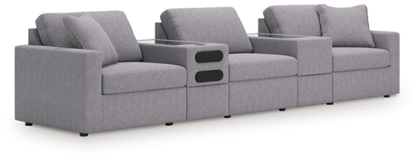 Modmax 5-Piece Sectional with Audio System (Color: Granite)