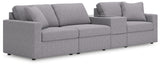 Modmax 4-Piece Sectional (Color: Granite)
