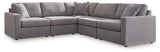 Modmax 5-Piece Sectional (Color: Granite)