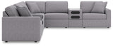 Modmax 8-Piece Sectional (Color: Granite)