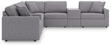 Modmax 8-Piece Sectional (Color: Granite)