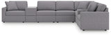 Modmax 8-Piece Sectional (Color: Granite)