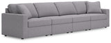 Modmax 4-Piece Sectional (Color: Granite)