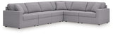 Modmax 6-Piece Sectional (Color: Granite)