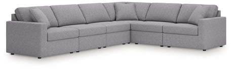 Modmax 6-Piece Sectional (Color: Granite)