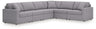 Modmax 6-Piece Sectional (Color: Granite)