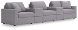 Modmax 5-Piece Sectional (Color: Granite)